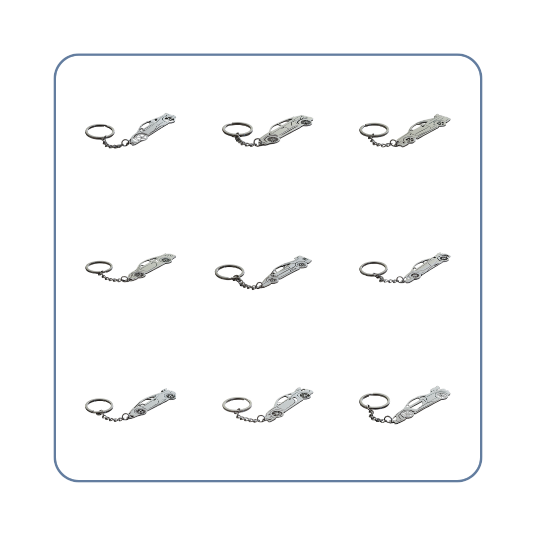 Custom Keychain (steel)