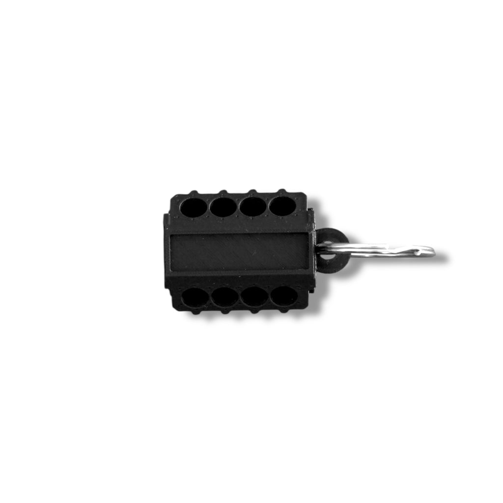  V8 Engine Keychain