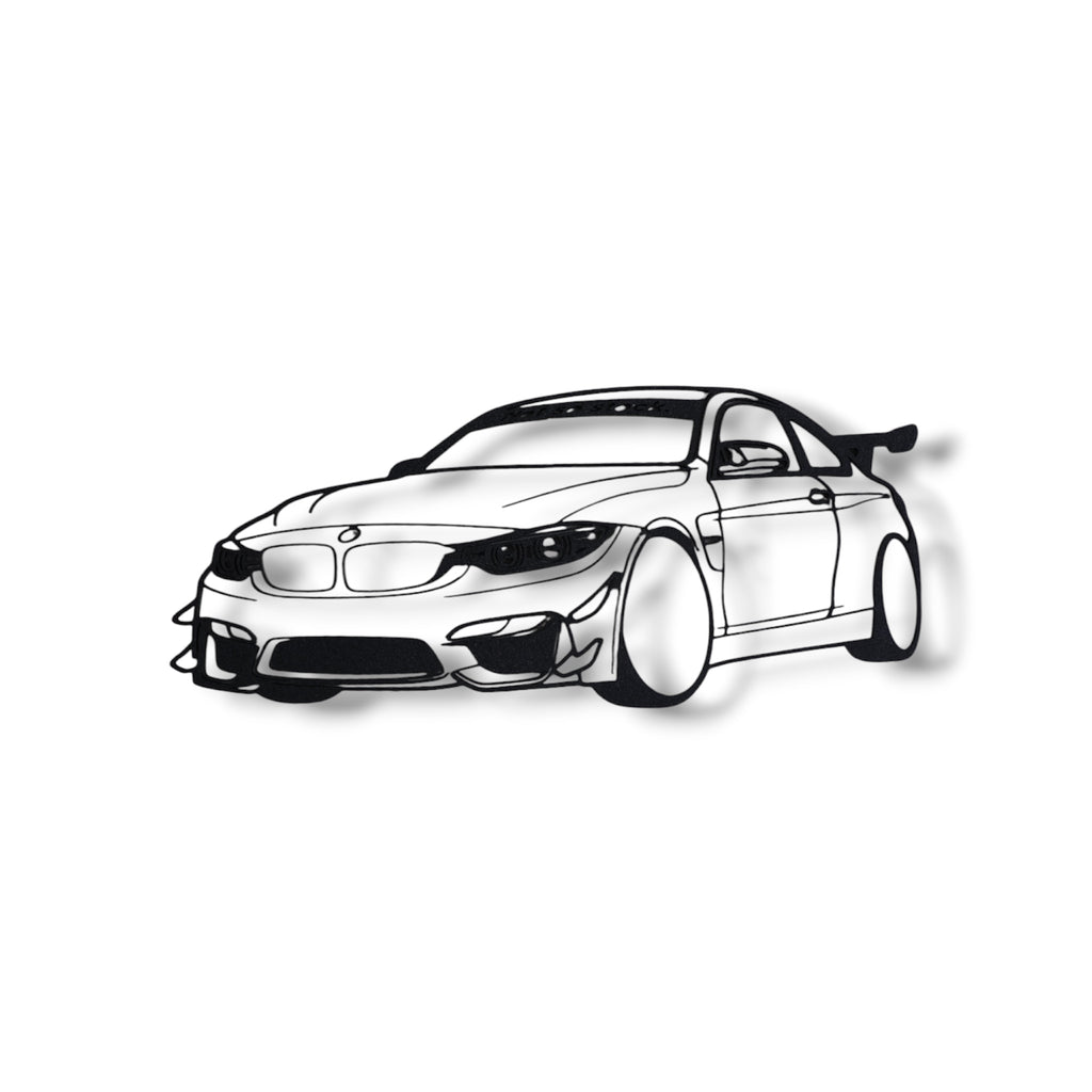 Silhouette BMW M4 F82