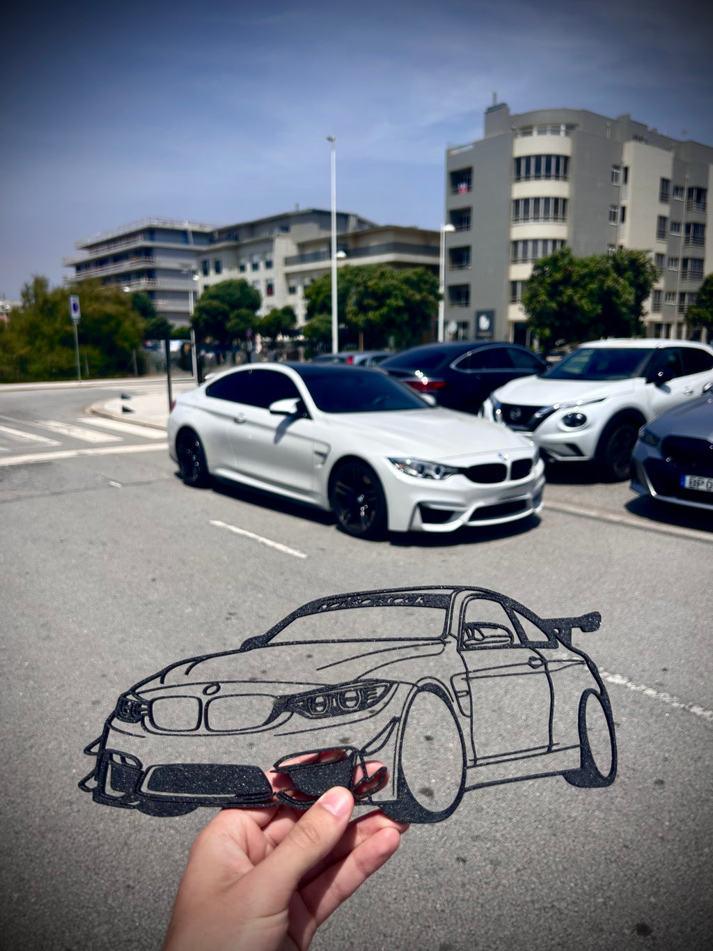 Silhueta BMW M4 F82