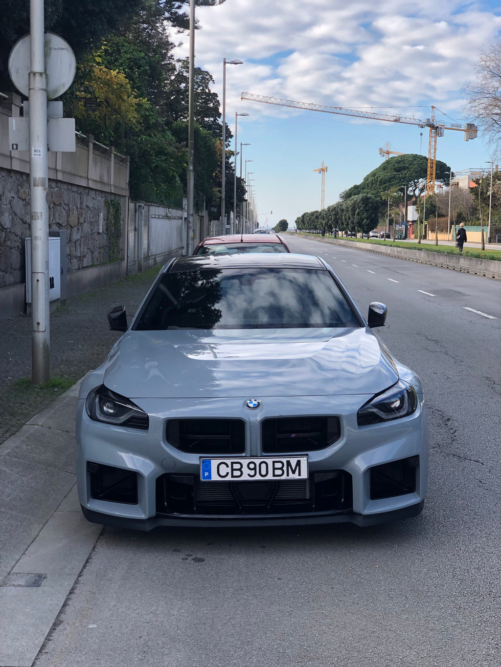BMW M2 G87 Keychain (steel)