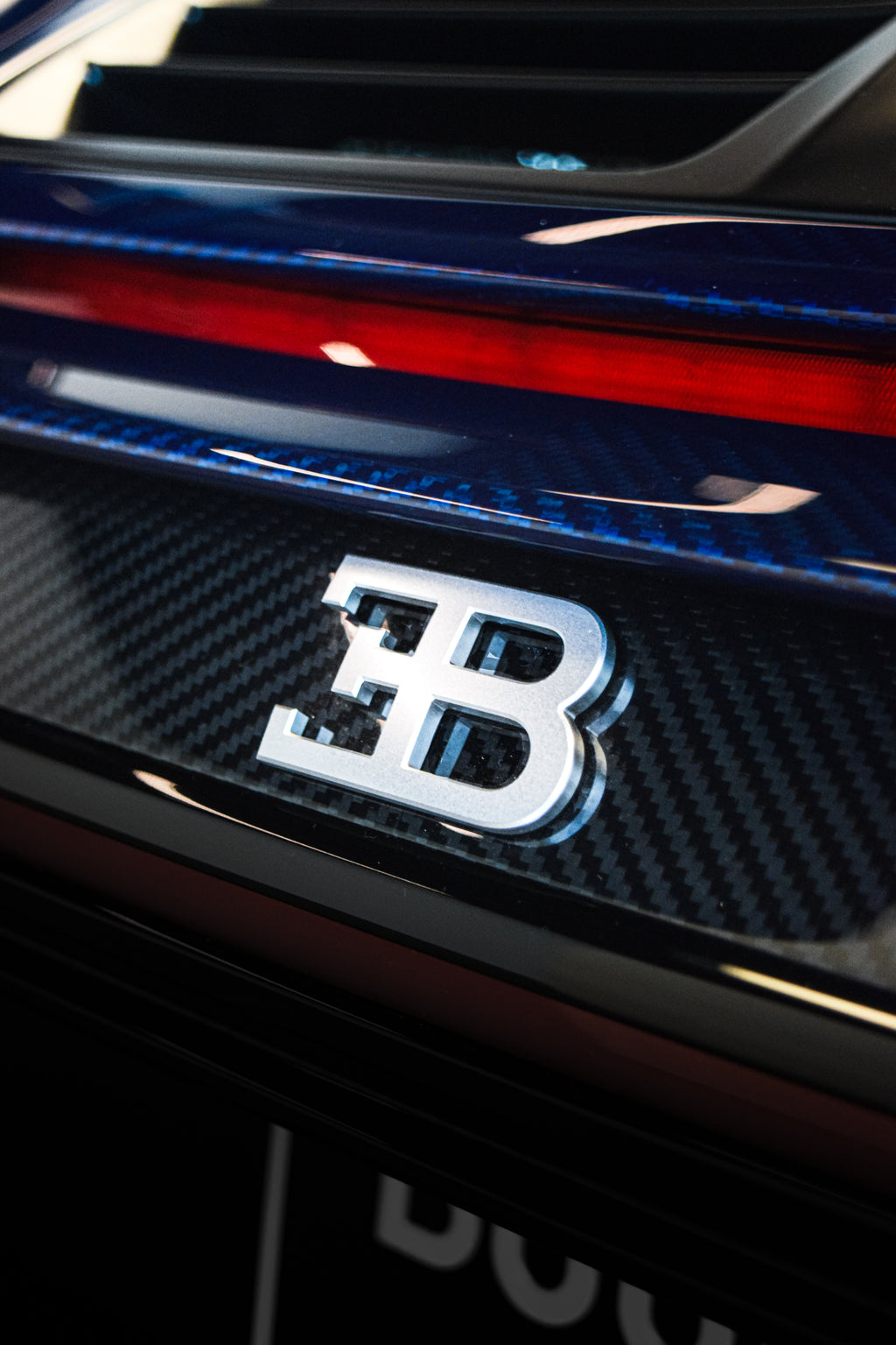 Keychain Bugatti Chiron Pur Sport (steel)