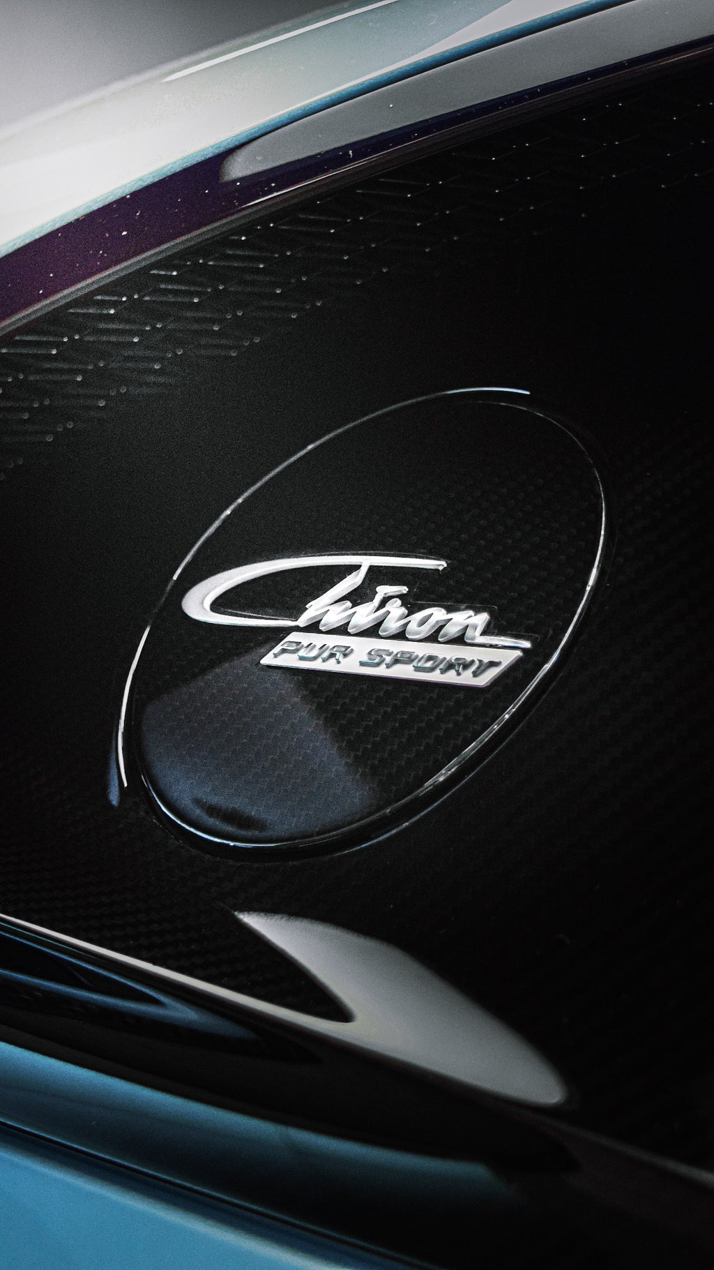 Keychain Bugatti Chiron Pur Sport (steel)