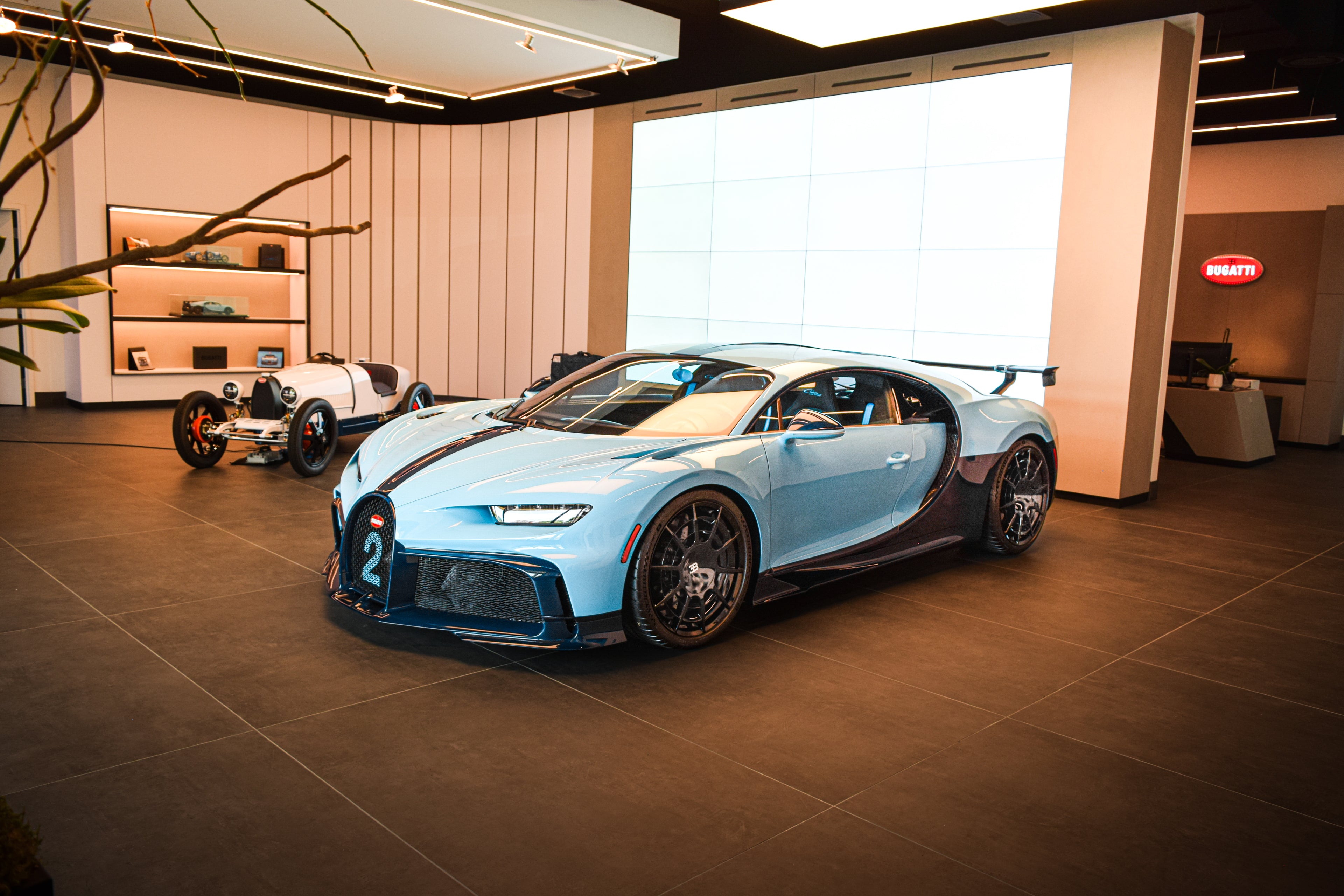 Keychain Bugatti Chiron Pur Sport (steel)