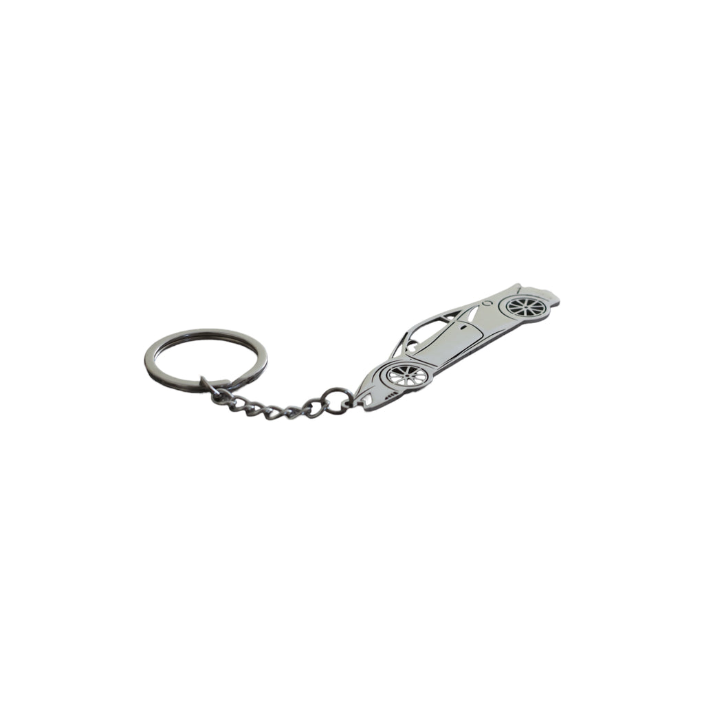 Ferrari 488 Pista Keychain (steel)