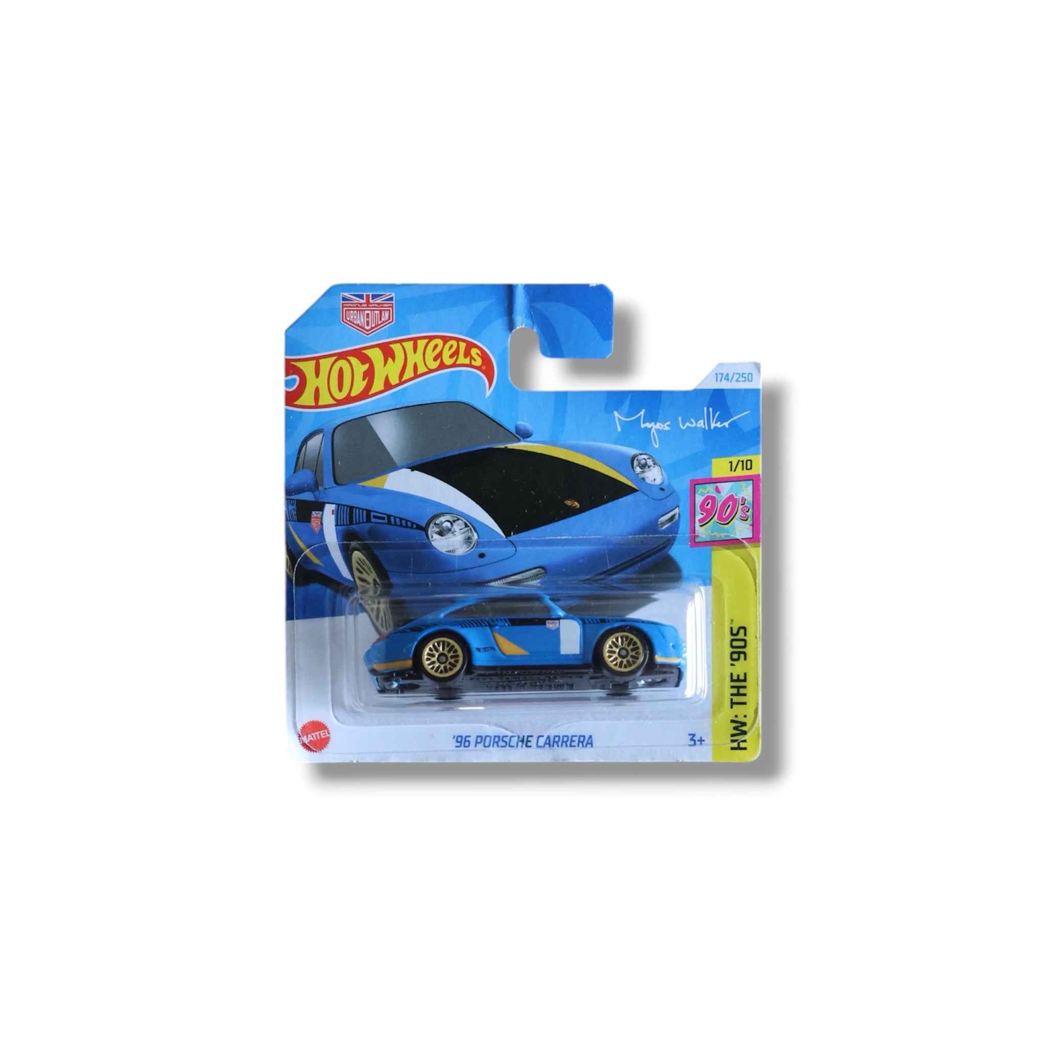 Hot Wheels '96 Porsche Carrera (Blue)