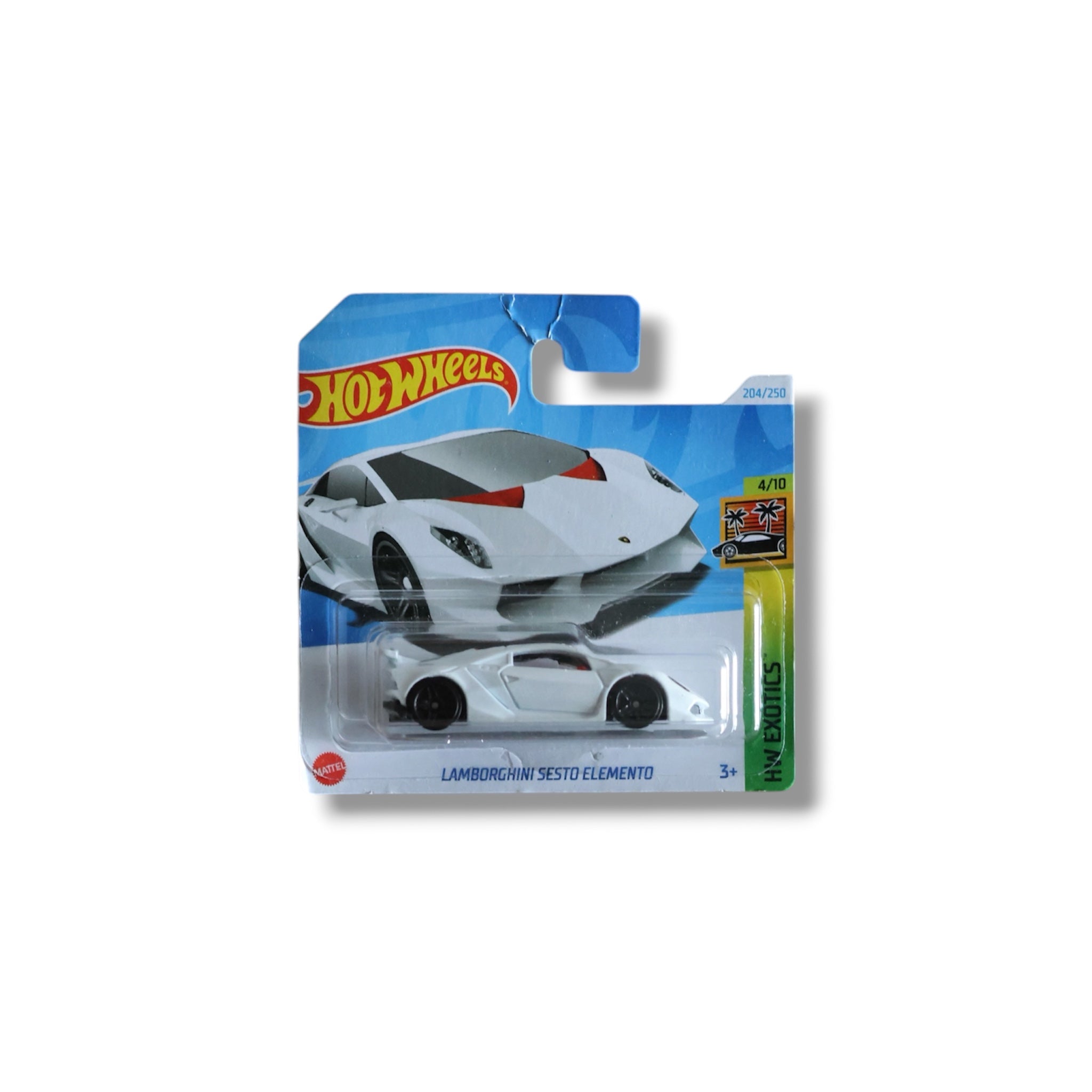 Hot Wheels Lamborghini Sesto Elemento (Branco)