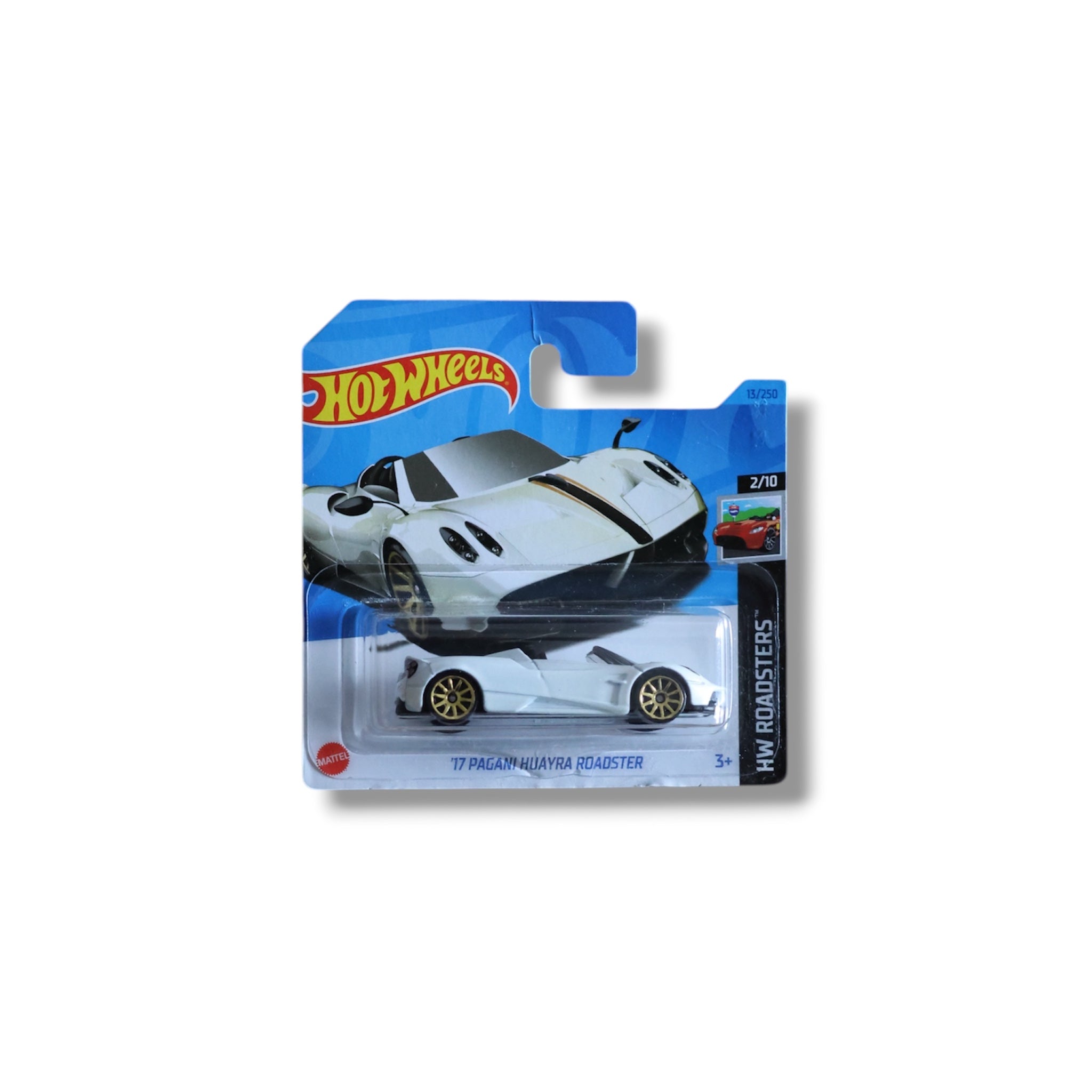 Hot Wheels '17 Pagani Huayra Roadster (White)