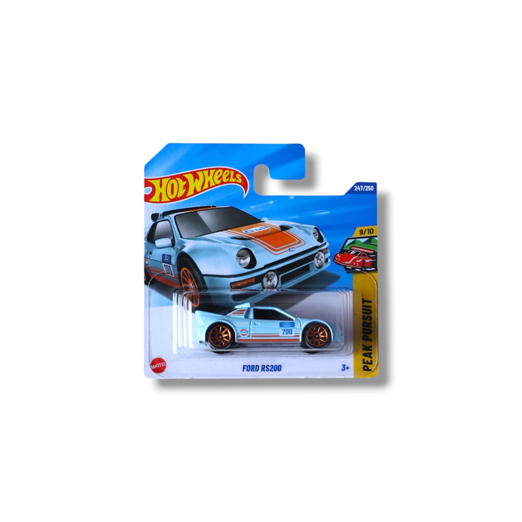 Hot Wheels Ford RS200 (Azul)