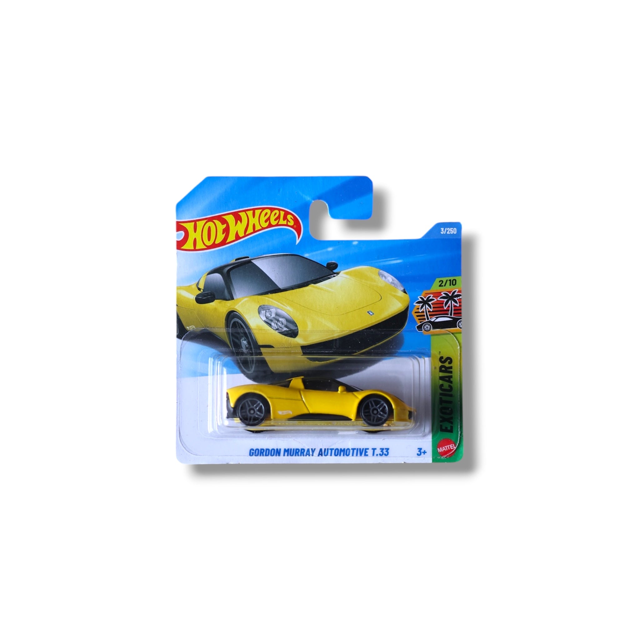 Hot Wheels Gordon Murray Automotive T.33 (Amarelo)