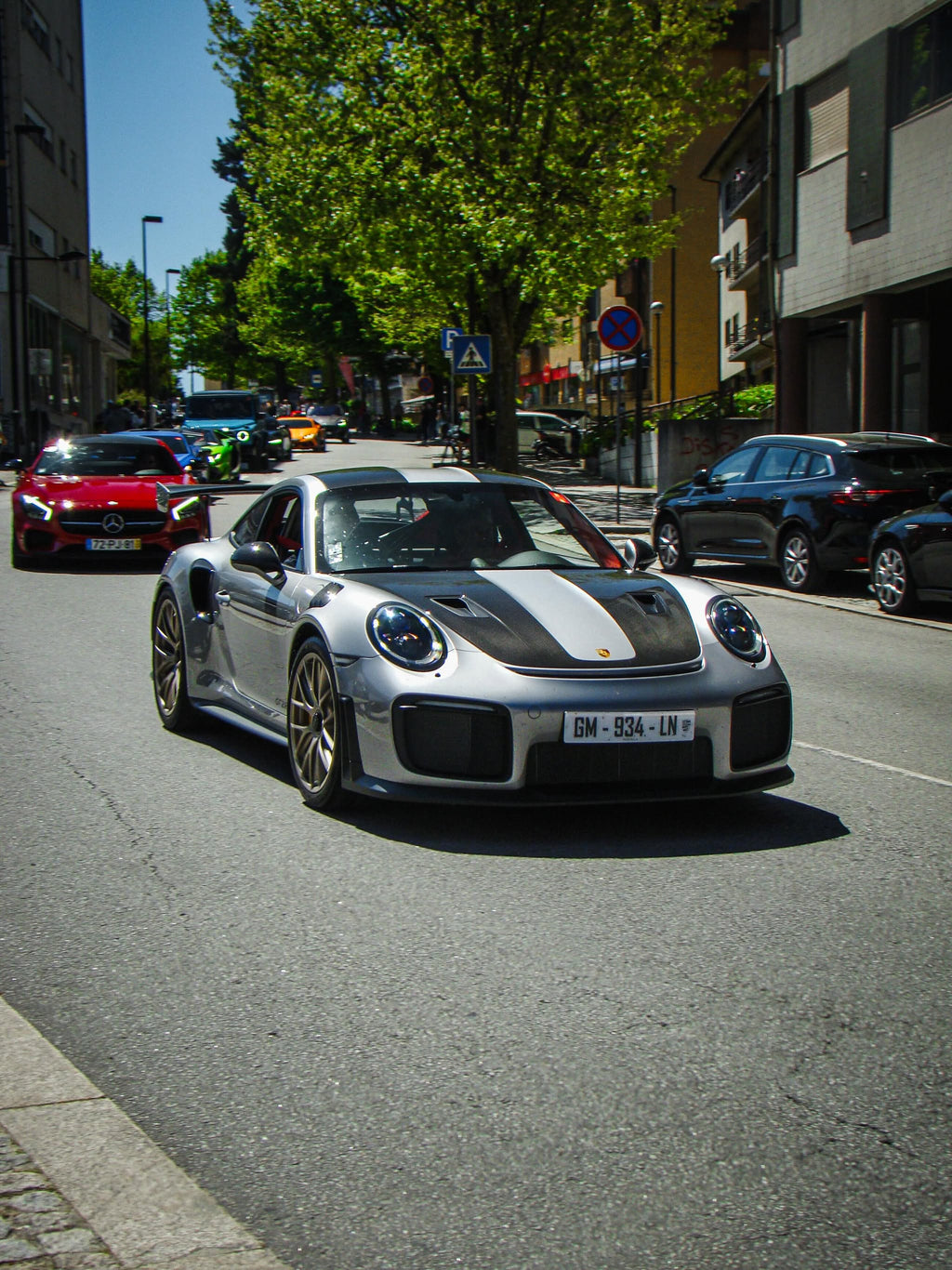 Porsche GT2RS Keychain