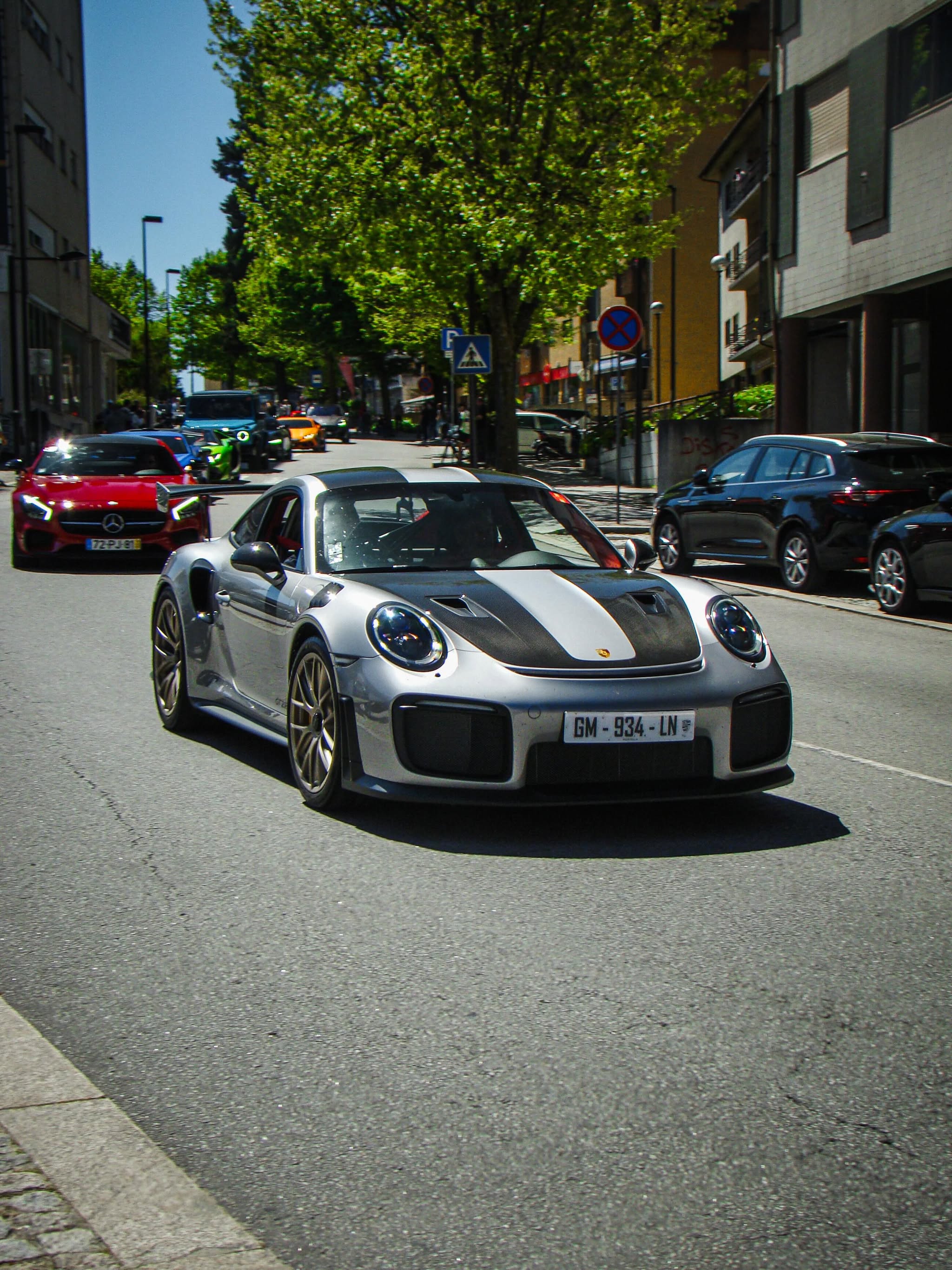 Porsche GT2RS Keychain